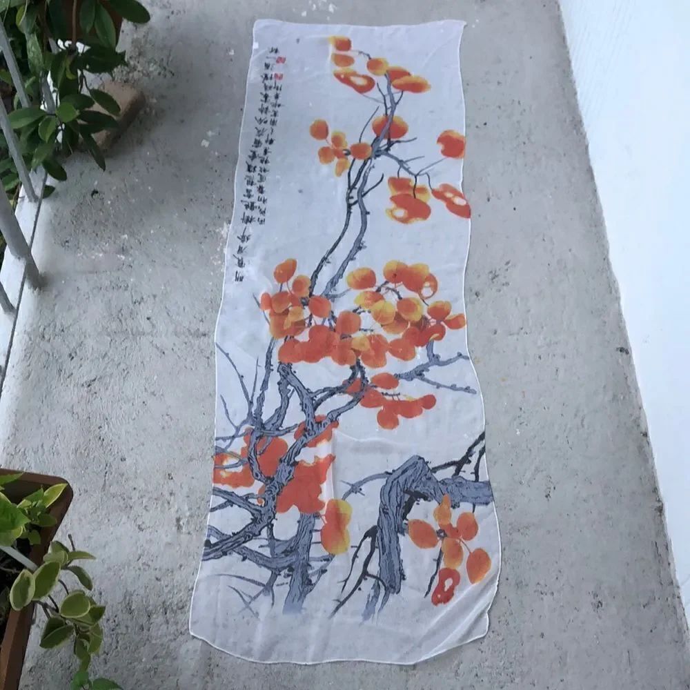 Silk scarf